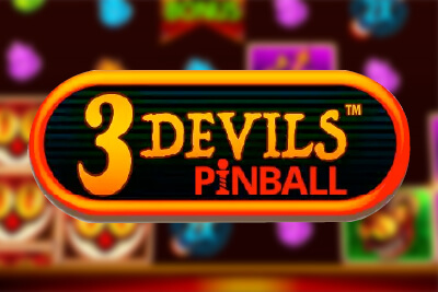 3 Devils Pinball Mobile Slot Logo