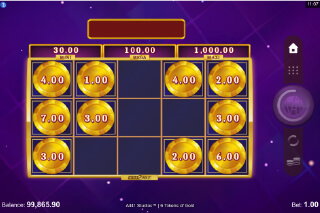 6 Tokens Gold Slot Bonus Game