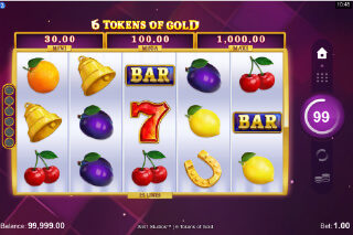 6 Tokens Gold Mobile Slot