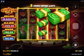 Chicago Gold Bonus Game