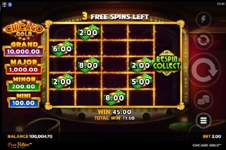 Chicago Gold Free Spins