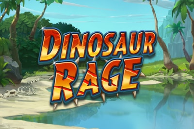 Dinosaur Rage Mobile Slot Logo