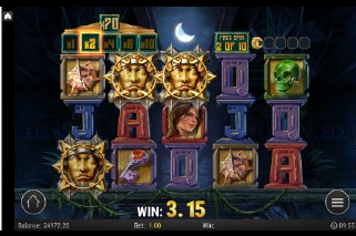 Eclipse of the Sun God Free Spins Bonus