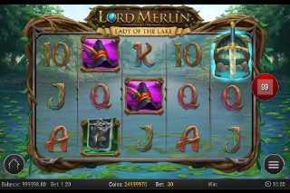 Lord Merlin and the Lady of the Lake Mobile Slot
