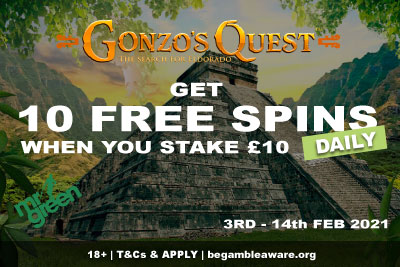 Get Mr Green Casino Free Spins In Feb 2021