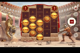 Rome the Golden Age Slot Bonus Game