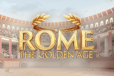 NetEnt Rome The Golden Age Mobile Slot Logo