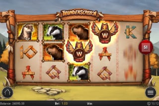 Thunder Screech Mobile Slot Game