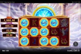 Amazing Link Zeus Slot Win