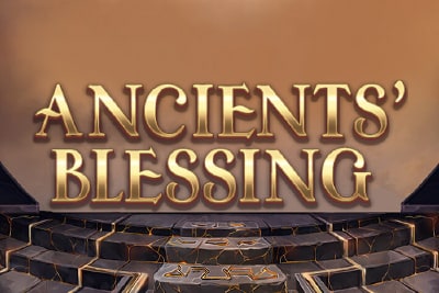 Ancients Blessing Mobile Slot Logo