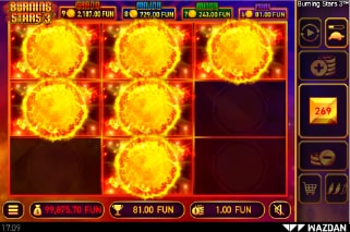 Burning Stars 3 Bonus Game