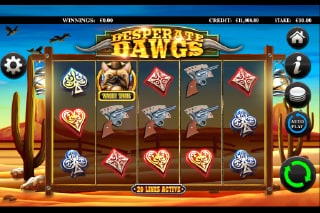 Desperate Dawgs Mobile Slot Machine