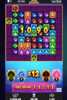 Elemento Slot Free Spins Bonus
