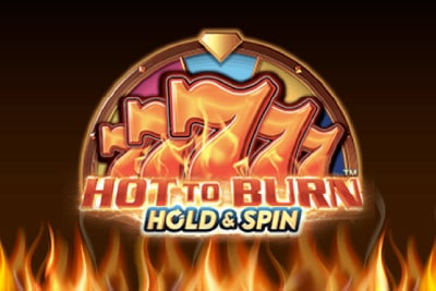 Hot To Burn Hold & Spin Mobile Slot Logo