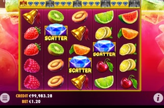 Juicy Fruits Slot Scatters
