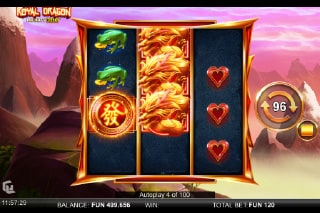 Royal Dragon Infinity Reels Mobile Slot Game