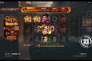 Sherlock & Moriarty Slot With Wilds