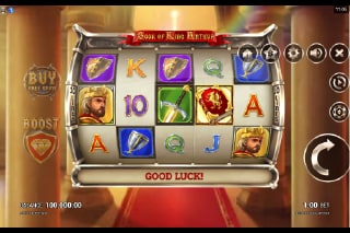 Book of King Arthur Mobile Slot Game
