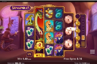 Dinopolis Slot Bonus