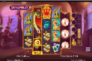 Dinopolis Slot Free Spins Bonus