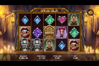 Dracula Slot Free Spins Bonus