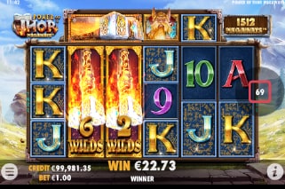 Power of Thor Megaways Wilds Win