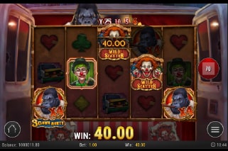 3 Clown Monty Slot Win