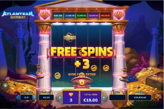 Atlantean Gigarise Slot Free Spins Extra