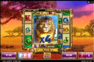 King of Cats Slot Free Spins Bonus