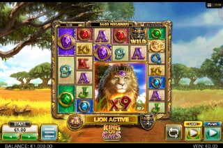 King of Cats Slot Lions Spins Bonus