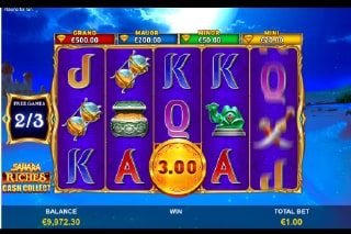 Sahara Riches Slot Bonus Games