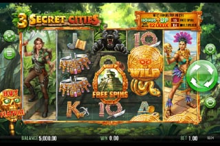 3 Secret Cities Mobile Slot Game