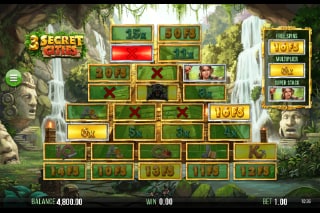 3 Secret Cities Slot Bonus
