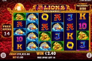 5 Lions Megaways Slot Bonus