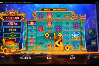 Ancient Fortunes Poseidon Megaways Mobile Slot