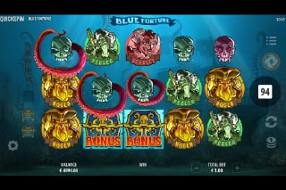 Blue Fortune Slot Win