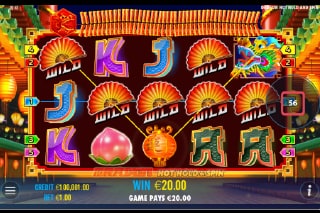 Dragon Hot Hold & Spin Slot Wilds Win