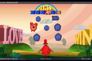 Dream Diver Slot Bonus Game