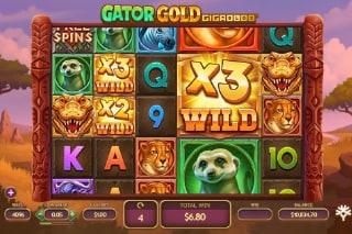 Gator Gold Gigablox Wild Multiplier