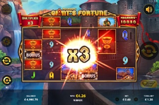 Giants Fortune Megaways Multiplier Win
