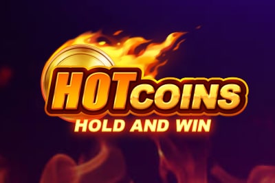 Hot Coins Hold and Win Slot Logo