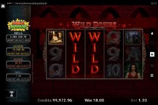 Immortal Romance Mega Moolah Wild Reels