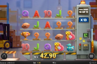 Pack & Cash Free Spins Bonus