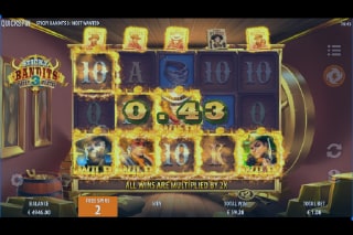 Sticky Bandits 3 Free Spins Bonus