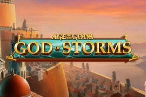 Age of the Gods God of Storms Slot Logo