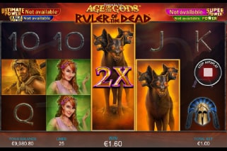 Age of the Gods Ruler of the Dead Slot Wild Multipliers