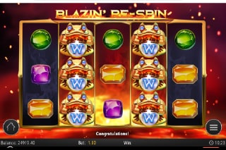 Blazin Bullfrog Slot Win with Wilds