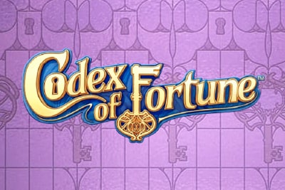 Codex of Fortune Mobile Slot Logo