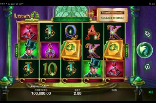 Legacy of Oz Mobile Slot Game