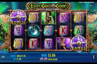 Lucky Grace and Charm Bonus Symbols